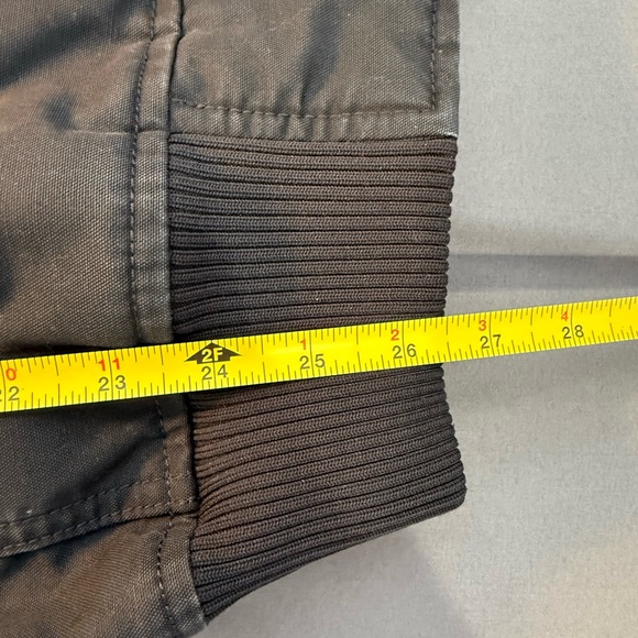 Vintage Carhartt Jacket Men’s  Large Black Bomber Rugged Hunting Fishing - Picture 9 of 16